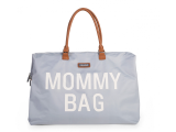 CHILDHOME PREBAĽOVACIA TAŠKA MOMMY BAG BIG GREY OFF WHITE