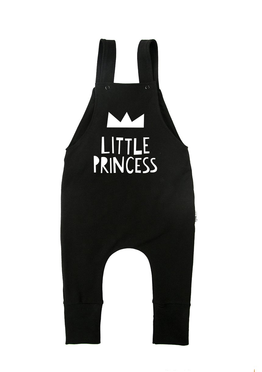 I love milk Detské nohavice na traky "little princess" 
