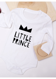 SKLADOM I love milk Detské body "little prince"