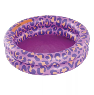 Nafukovací bazén pre deti Leopard fialový 60 cm