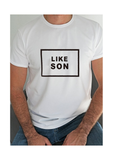 I love milk Pánske tričko s krátkym rukávom "LIKE A SON"